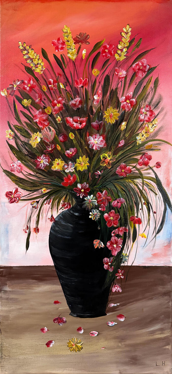 Flourish (SOLD) 2025 | Acrylic on Canvas | 80 x 40cm